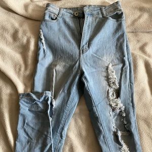 Light Wash Fashion Nova Jeans